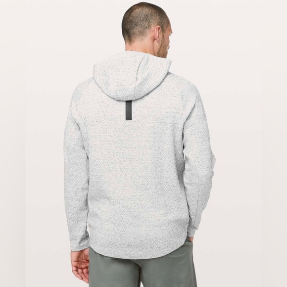Mint Lululemon At Ease Hoodie Heathered Mens Sz Medium - Picture 4 of 15